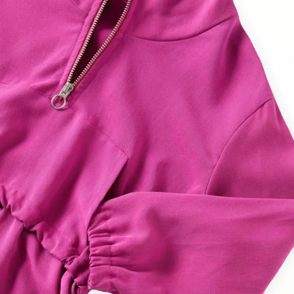 ZARA Kids | Fuchsia | POUCH POCKET DRESS - Picture 4 of 6